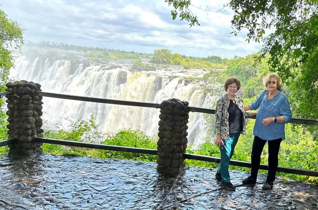 Victoria Falls, Zambia. (Courtesy of Around the World at 80)