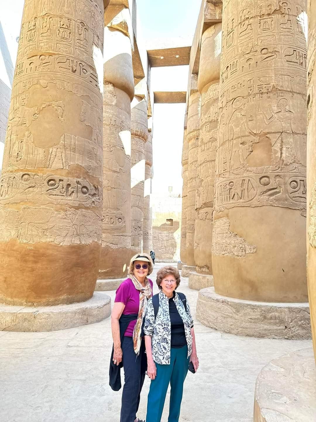 Temple Complex Luxor, Egypt. (Courtesy of Around the World at 80)
