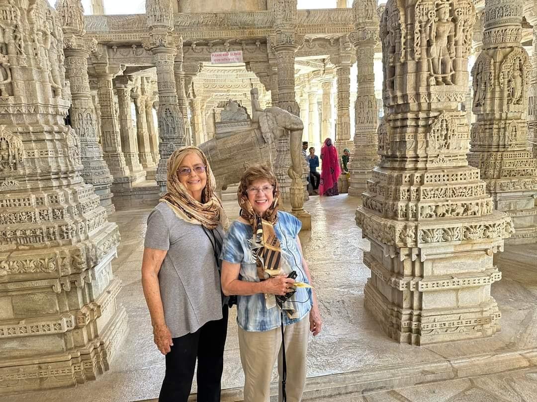 Jain Temple, Udaipur City, India. (Courtesy of Around the World at 80)