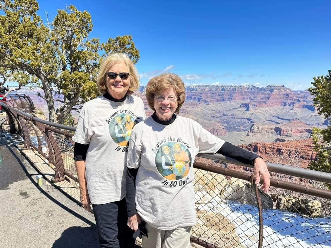 The Grand Canyon National Park, Arizona. (Courtesy of Around the World at 80)