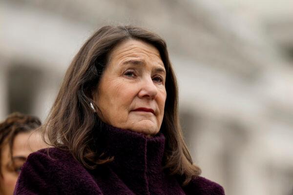 Rep. Diana DeGette (D-Colo.) outside the U.S. Capitol Building in Washington on Feb. 2, 2023. (Anna Moneymaker/Getty Images)