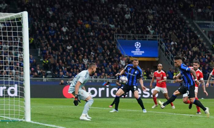 Inter Advances Past Benfica, Sets up Milan Semifinal in Champions League
