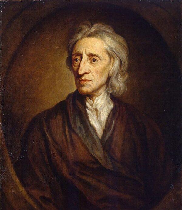 John Locke used rhetorical devices in his writings. "John Locke," 1697, by Godfrey Kneller. (Public Domain)