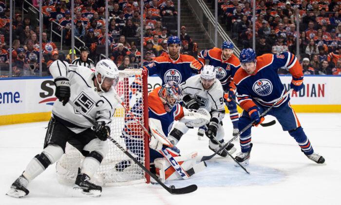 Oilers Beat Kings 4–2 in Game 2 to Tie First-Round Series
