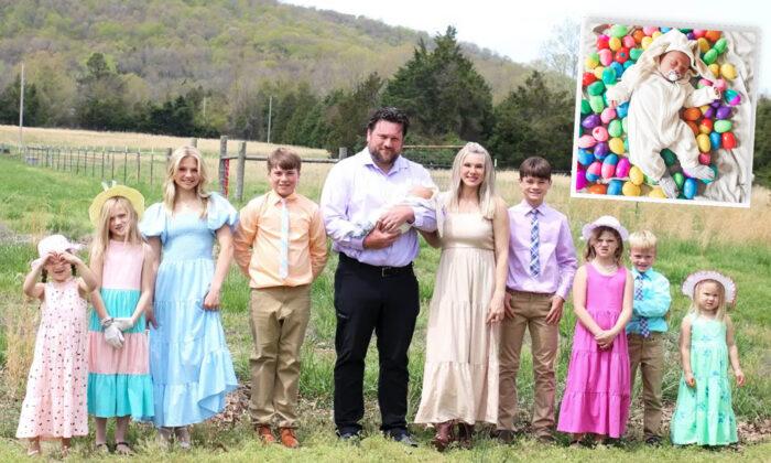 Mom Who Was Pregnant for 12 Years in a Row Welcomes Ninth Baby to 'The Bradley Bunch'