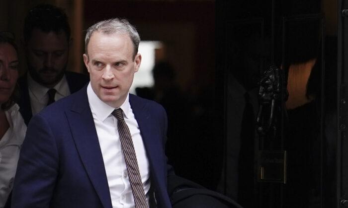 Dominic Raab to Stand Down as MP at Next Election