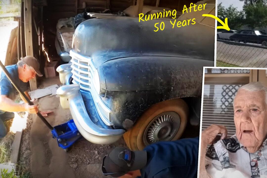 Mechanic Son Fixes 102-Year-Old Dad’s ’46 Cadillac That Hadn’t Run in 50 Years for One Last Drive