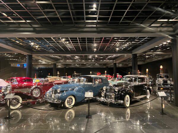 The Classic Car Collection includes a rotating selection of rare and classic automobiles. (Courtesy of Karen Gough)