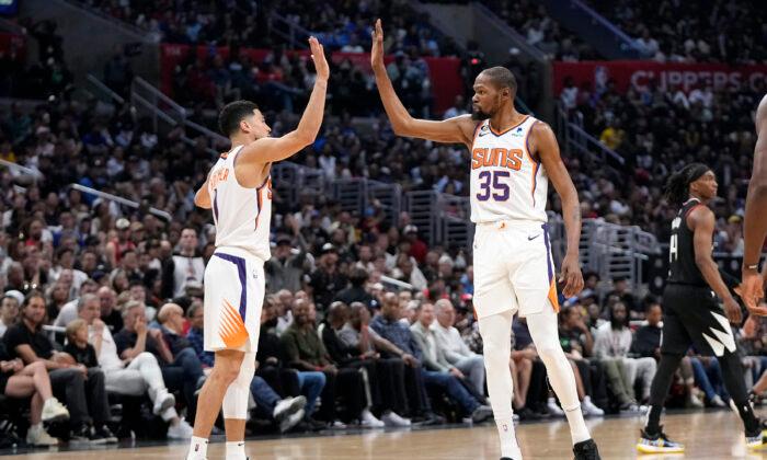 Durant Scores 31, Suns Beat Clippers 112–100 for 3–1 Lead