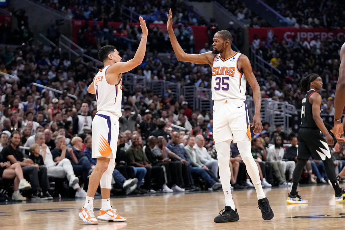 Durant Scores 31, Suns Beat Clippers 112–100 for 3–1 Lead