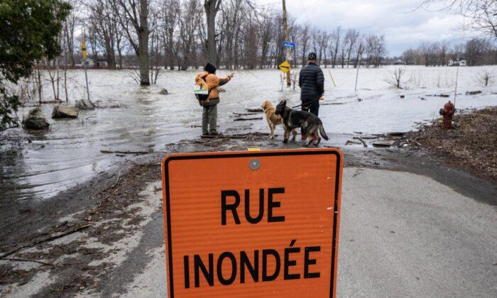Quebec Municipalities on Flood Watch as Environment Canada Issues Rainfall Warnings