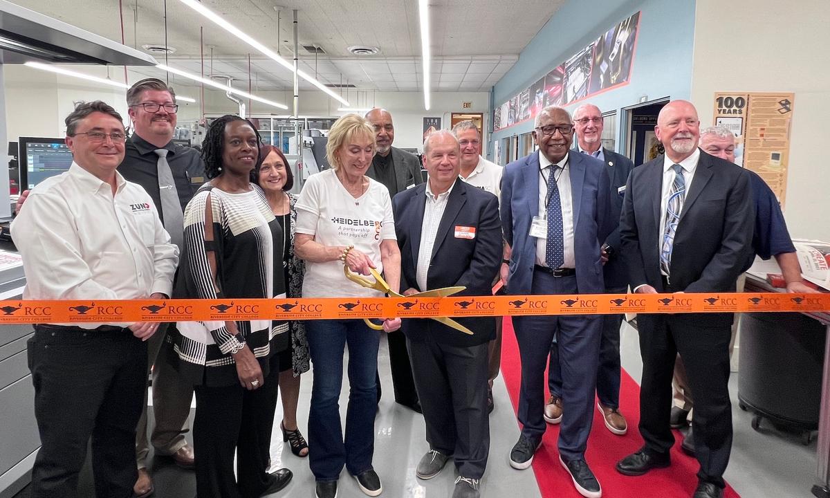 Trade School in Riverside Gifted Million-Dollar Printing Press