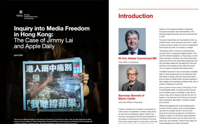 UK Parliamentarians Urge UK Government to Take Action on Media Oppression in Hong Kong