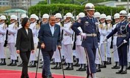 Guatemala's Leader Vows ‘Solid Diplomatic Relationship’ With Taiwan During Visit