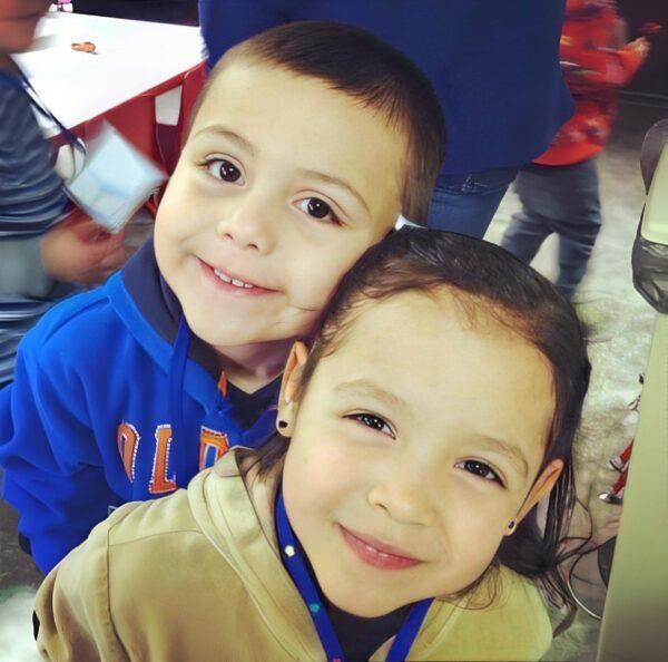 Anthony Avalos and his sister. (Courtesy of Maria Barron)