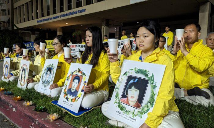 Los Angeles Vigil Commemorates 24th Anniversary of Falun Gong Practitioners’ Peaceful Appeal in Beijing