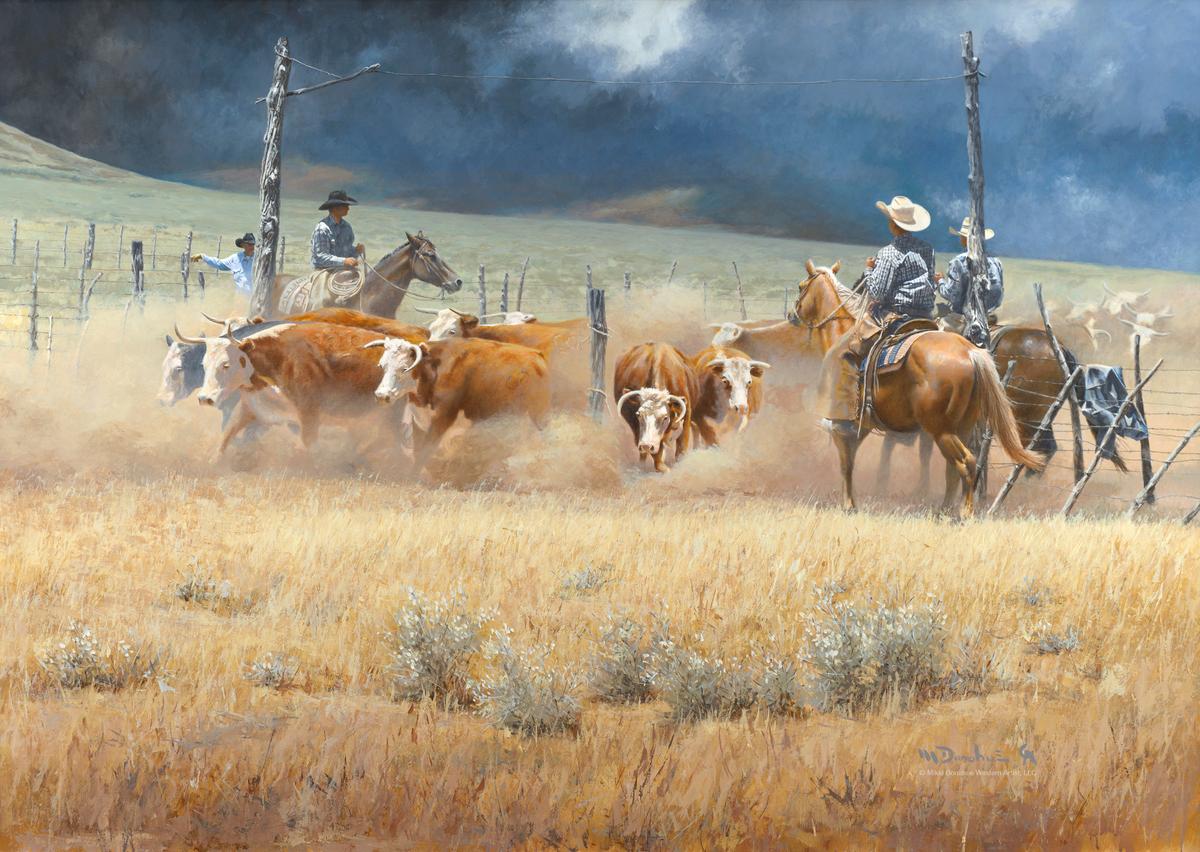 "Ahead of the Rains" by Mikel Donahue. (Courtesy of <a href="http://www.mikeldonahue.com/">Mikel Donahue</a>)