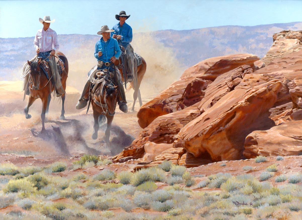 "Canyon Caravan" by Mikel Donahue. (Courtesy of <a href="http://www.mikeldonahue.com/">Mikel Donahue</a>)