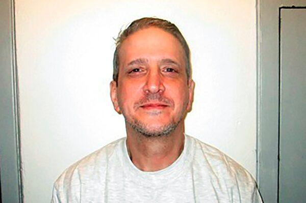 File photo of Richard Glossip on Feb. 19, 2021. (Oklahoma Department of Corrections via AP)
