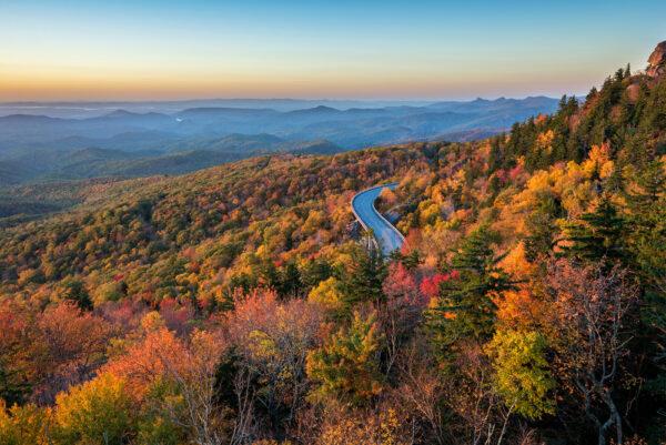 Blue Ridge Parkway, North Carolina. (Anthony Heflin/Shutterstock)