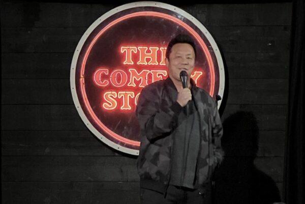 Comedian Jason Rogers performs during a show in an undated photo. (Courtesy of Jason Rogers)