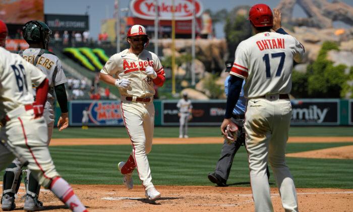 Ohtani’s Bat Rescues Rough Inning as Angels Hold Off A’s 8–7
