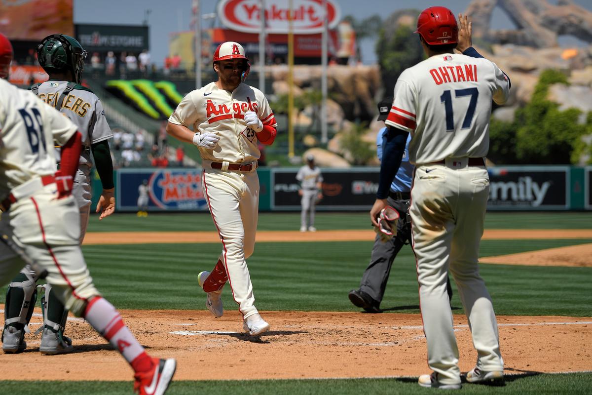 Ohtani’s Bat Rescues Rough Inning as Angels Hold Off A’s 8–7