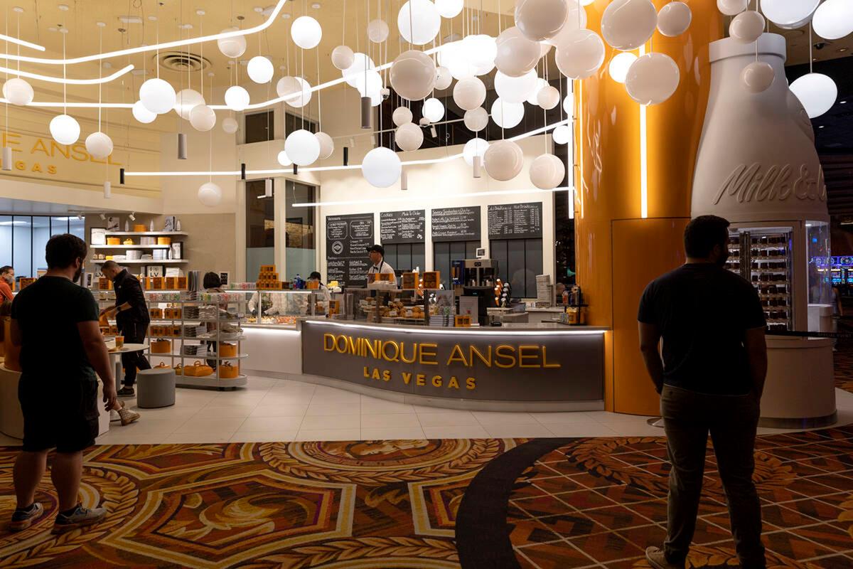 Dominique Ansel Bakery, home of the original Cronut, at Caesars Palace on Wednesday, April 19, 2023, in Las Vegas. The famed pastry is celebrating its 10th anniversary this year. (Ellen Schmidt/Las Vegas Review-Journal/TNS)