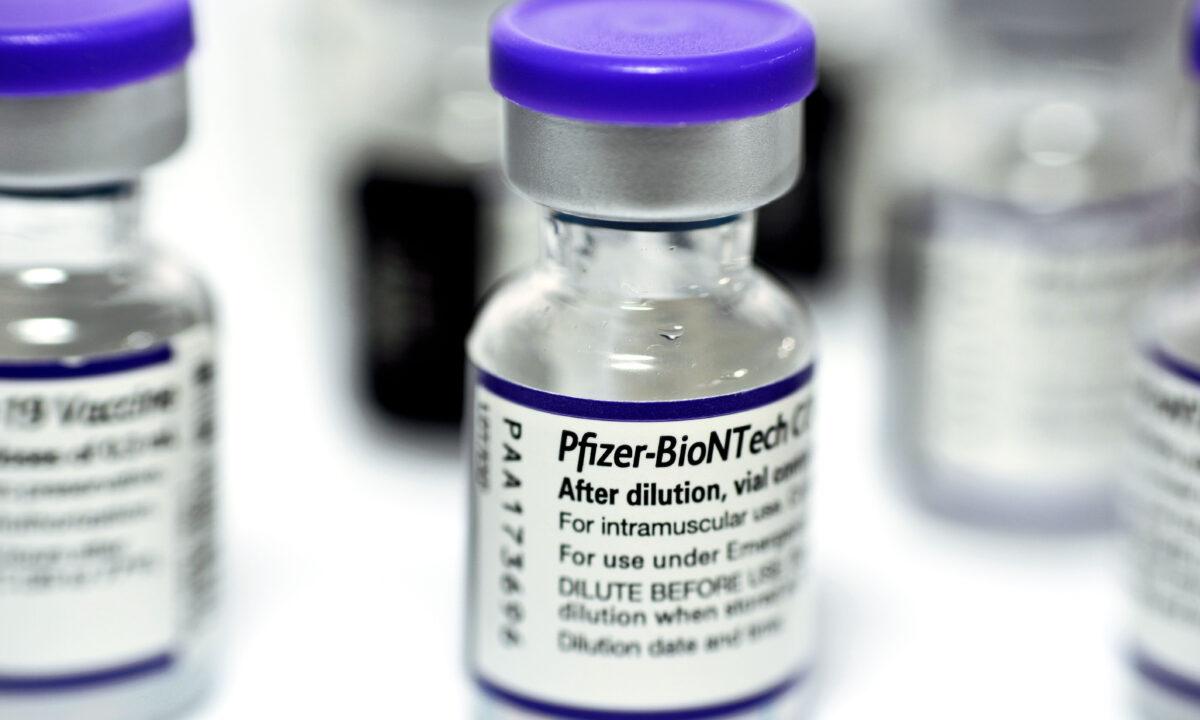The Pfizer-BioNTech COVID-19 vaccine is an intramuscular injection. (Tamer Adel Soliman/Shutterstock)
