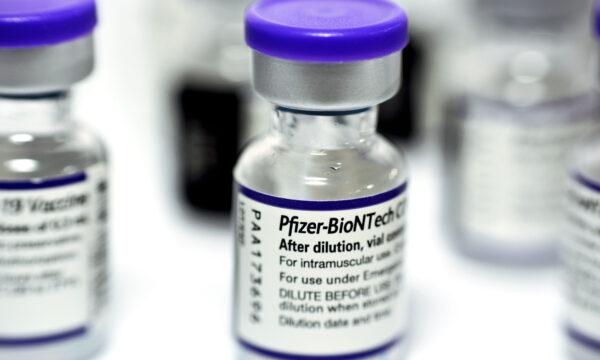Pfizer-BioNTech COVID-19 vaccine for intramuscular injection. (Tamer Adel Soliman/Shutterstock)