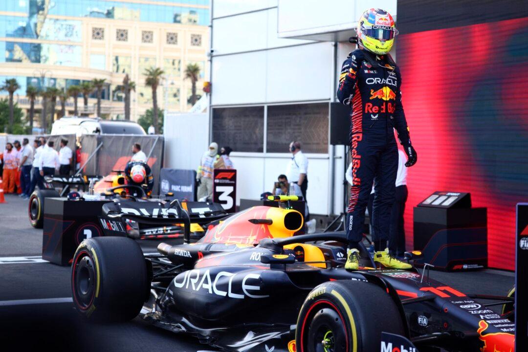 Pérez Wins F1 Sprint in Baku, Verstappen Confronts Russell