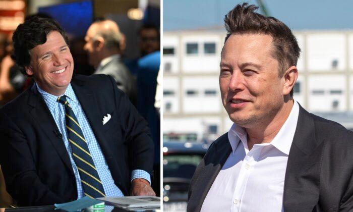 Elon Musk Reacts to Tucker Carlson’s Video Surpassing Cable News Ratings