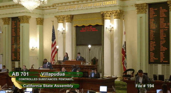 California State Assembly hears fentanyl bills at a hearing in Sacramento on May 25, 2023. (Screenshot via California State Assembly)