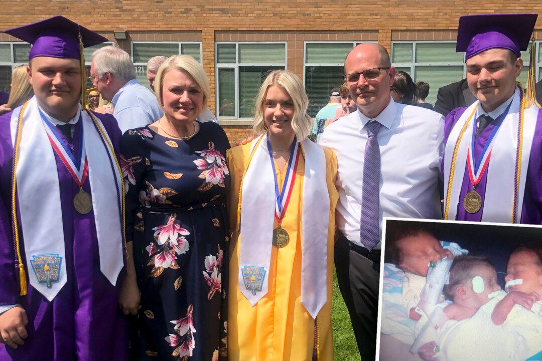 ‘Our Biggest Blessing, Our Greatest Reward’: Premature Triplets Graduate as Co-Valedictorians and Salutatorian