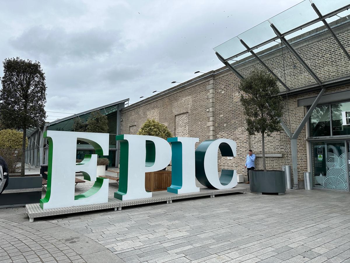 EPIC, The Irish Emigration Museum, tells the story of the Irish nationals who left their country. (Tim Johnson)