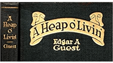 Published in 1916, Edgar Guest's poetry collection “A Heap o’ Livin’” eventually sold a million copies. (generic)