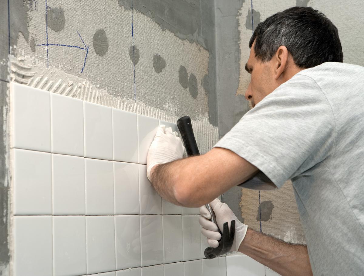 Use Backer Board Under Bath Tile Walls