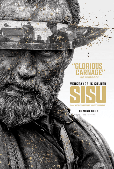 Movie poster for "Sisu."