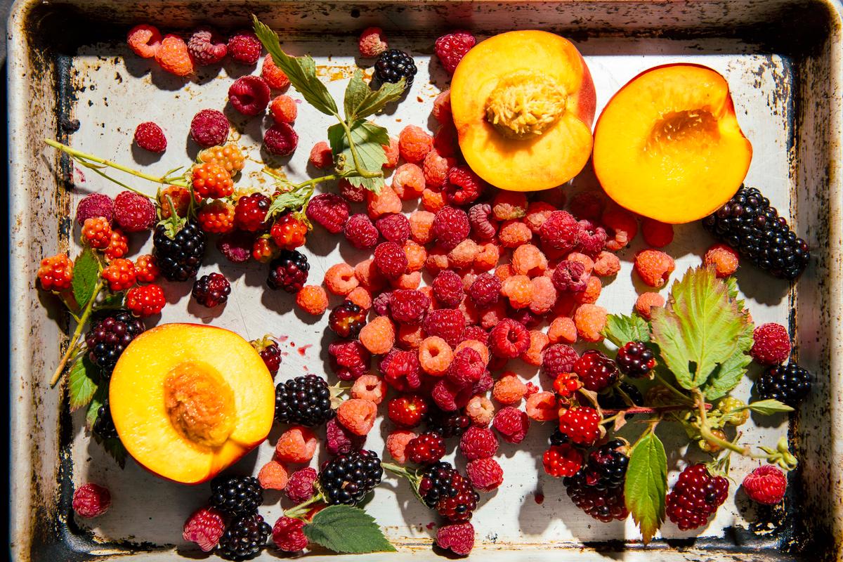 Berens's new cookbook highlights the versatility of fruit. (EE Berger)