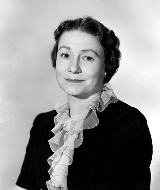A promotional photograph of actress Thelma Ritter for the film "All About Eve" from 1950. (Public Domain)