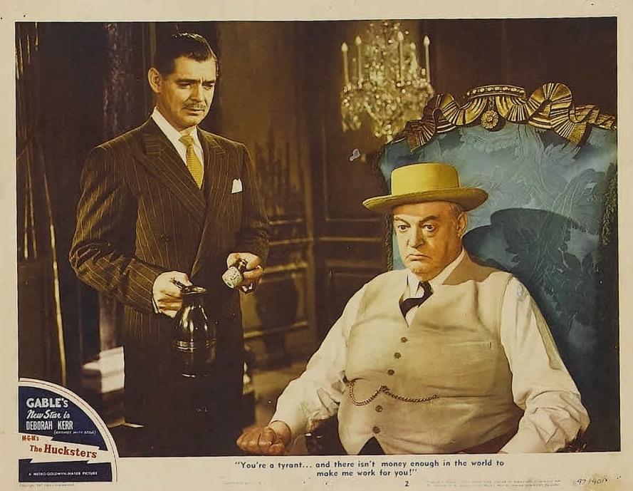 A cropped lobby card for "The Hucksters" from 1947. (MovieStillsDB)