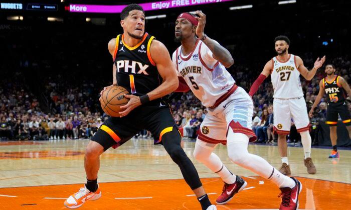 Booker Scores 47, Durant Adds 39, Suns Beat Nuggets 121–114