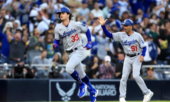 Betts, Outman Homer as Dodgers Stun Padres 5–2