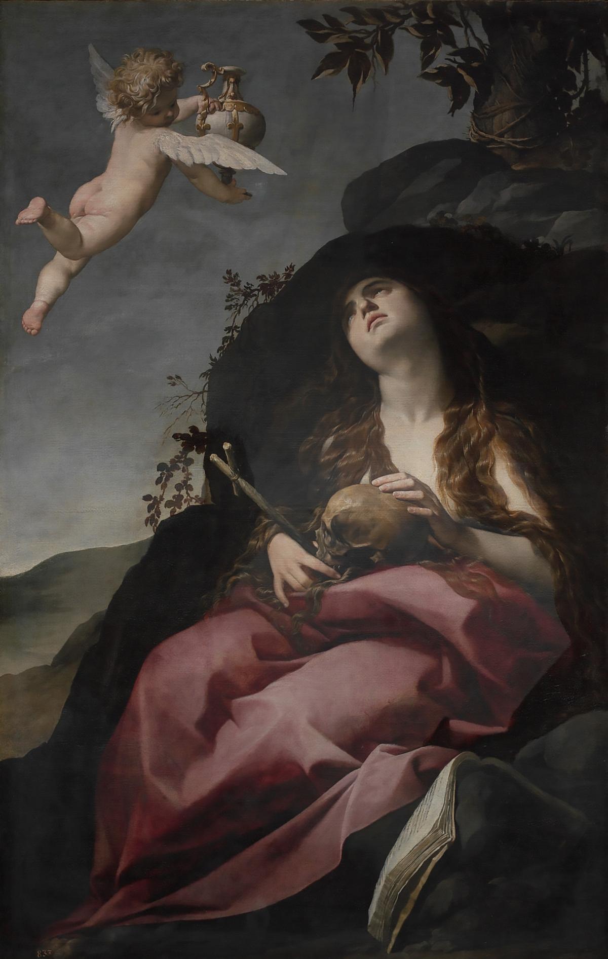 "Penitent Magdalene" by an unknown 17th-century artist. Oil on canvas. Prado Museum, Madrid. (Public Domain)