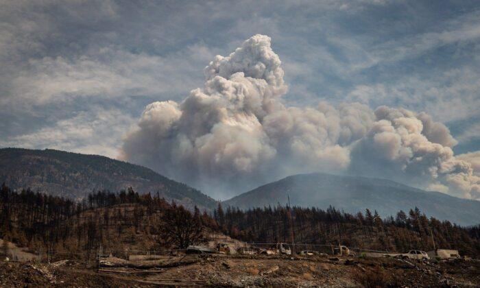 High Temperatures in BC Pose ‘Threat of New Wildfires,’ Wildfire Service Warns
