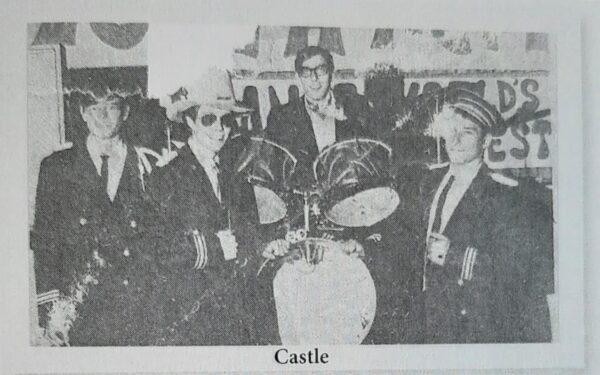 Members of the California rock band Castle. Arnold Swift was a guitarist in the group. (Courtesy Arnold Swift)