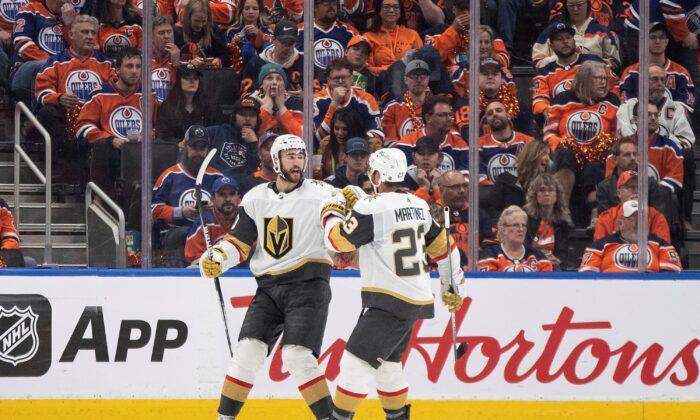 Marchessault, Eichel Lead Vegas to 5–1 Win Over Oilers
