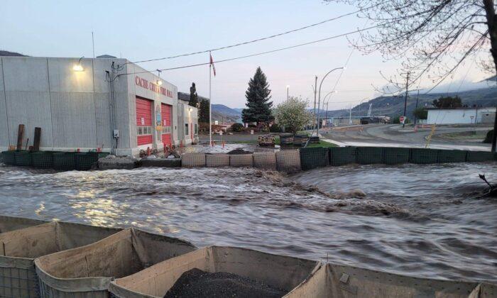 Flooding of Bonaparte River Means More Evacuation Orders for Cache Creek, BC