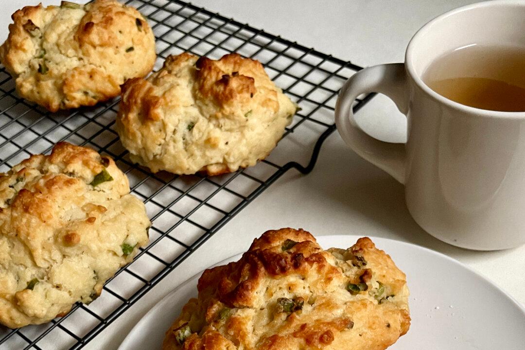 Scallion Cream Cheese Scones Are a Fun Twist on the Classic Bagel Combo