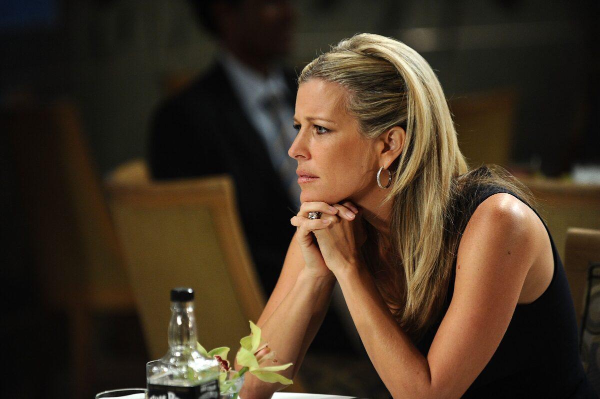 Laura Wright in a scene on ABC's "General Hospital." (Alberto E. Rodriguez/Getty Images for DATG)